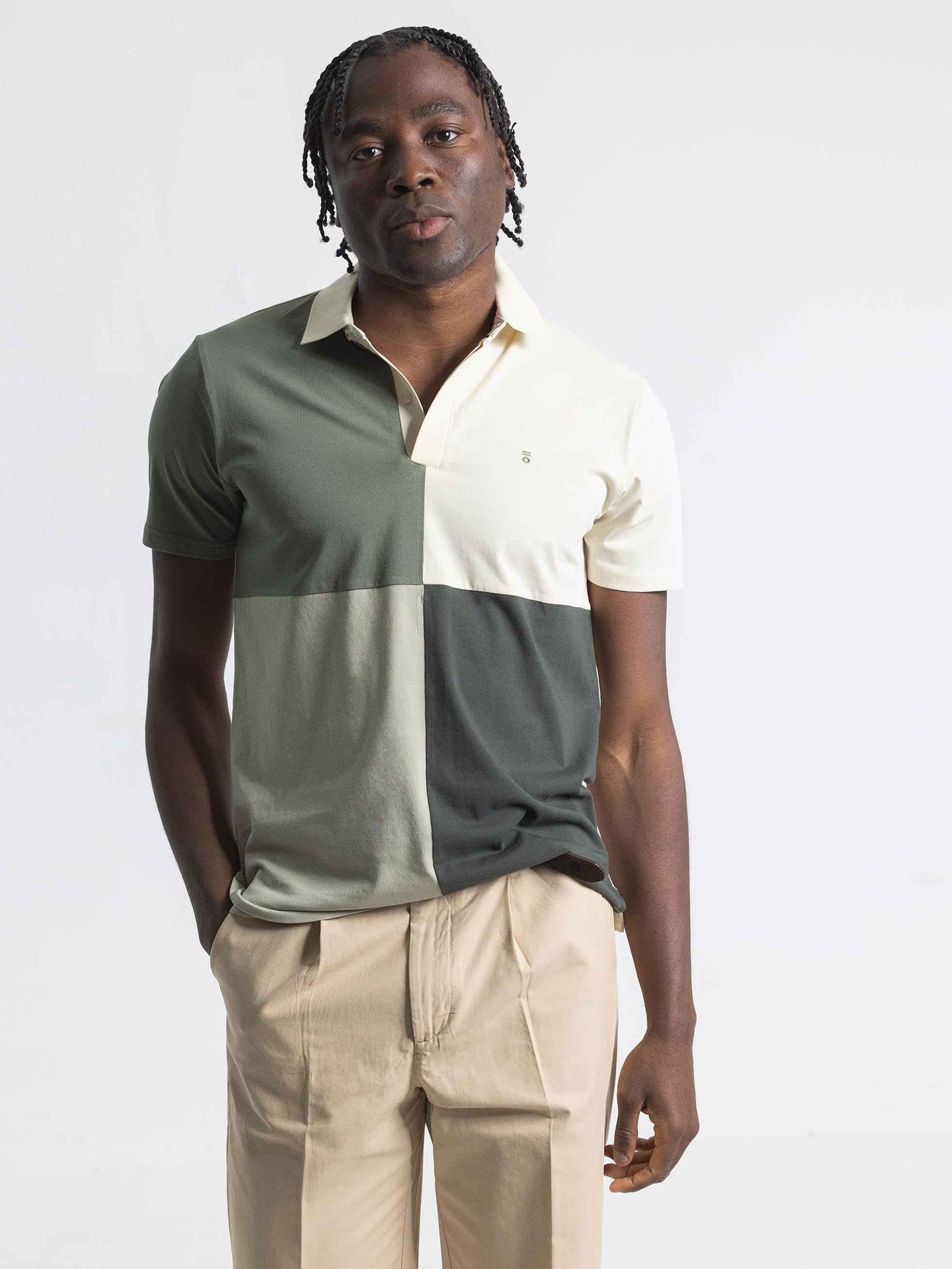 POLO JERSEY COLOR BLOCK - 1