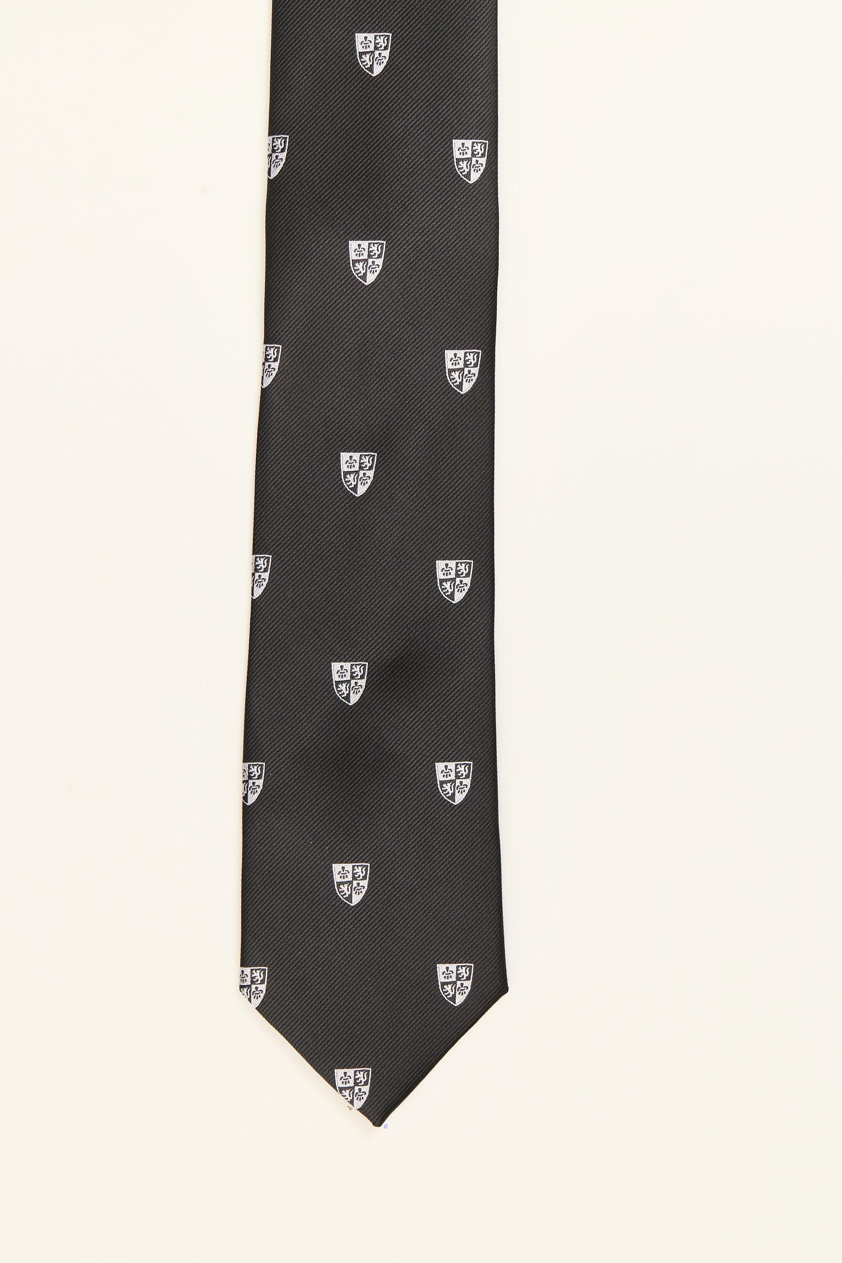 BLACK SHIELDS TIE