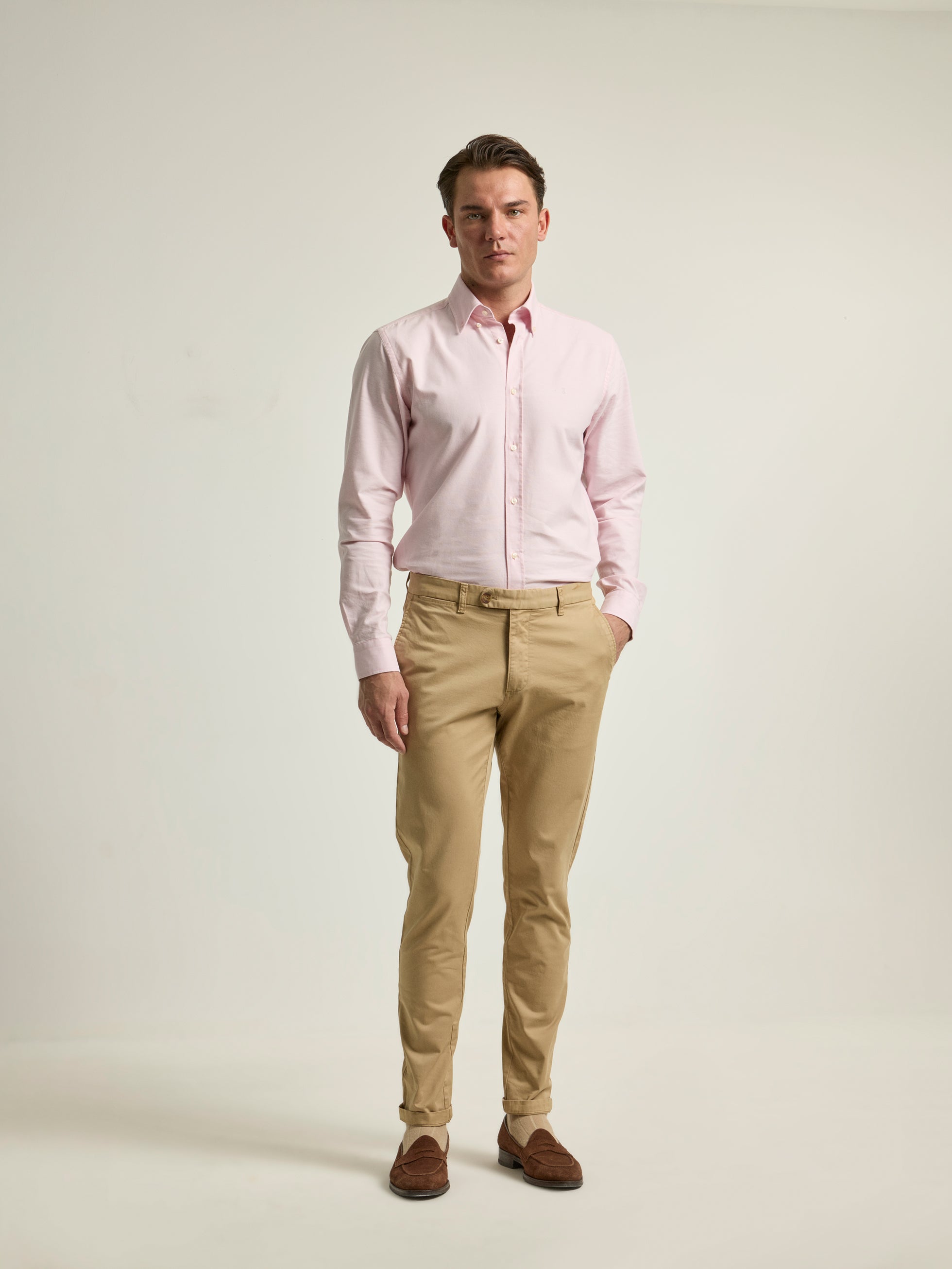 PANTALON CHINO TWILL VISÓN