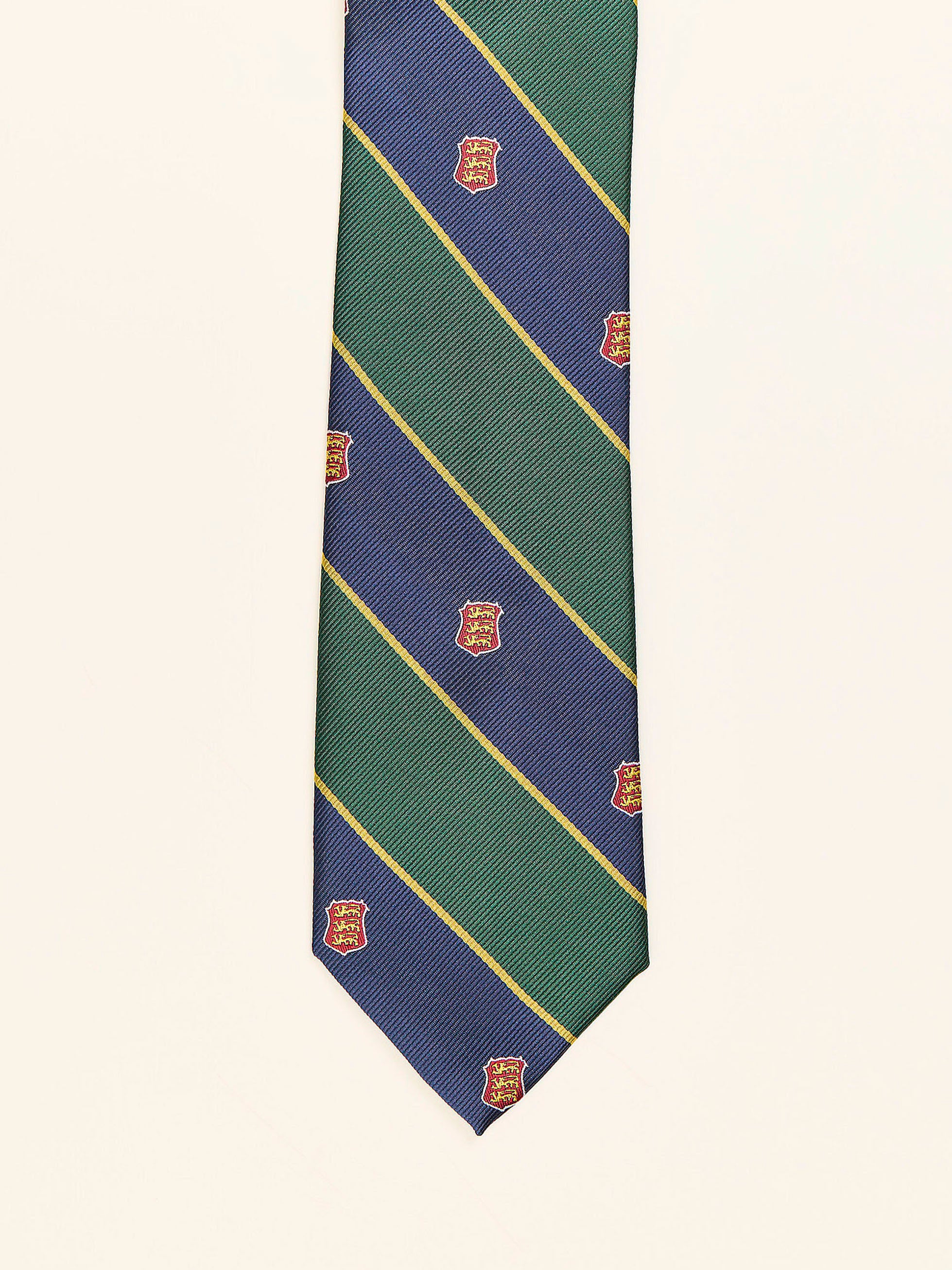 CORBATA ESCUDOS RAYA REGIMENTAL MARINO