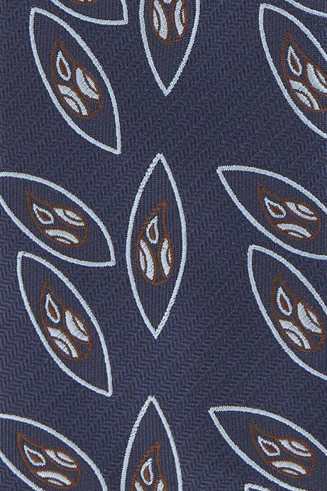 NAVY ABSTRACT MOTIVES TIE