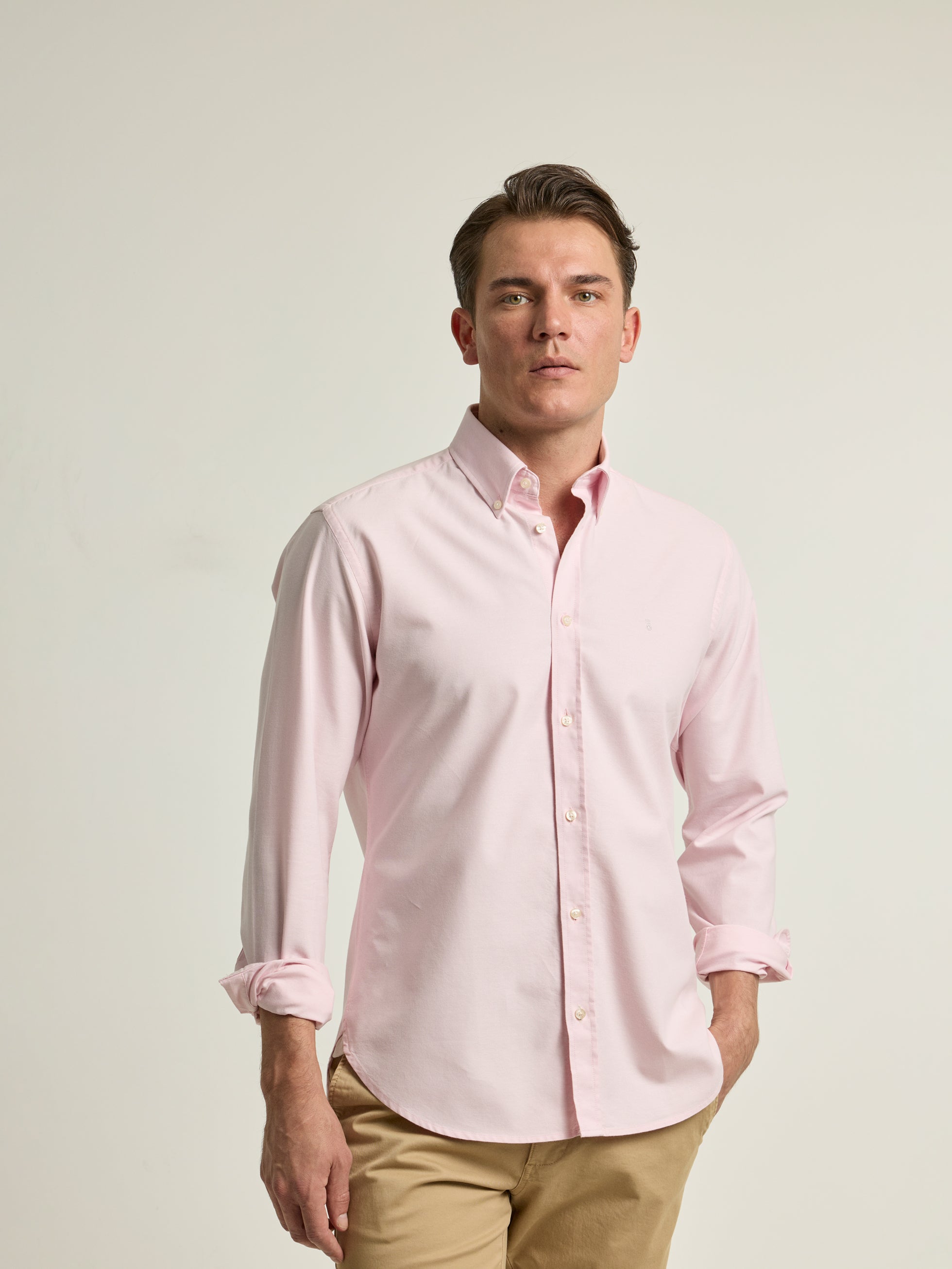 PINK COTTON CASUAL SHIRT