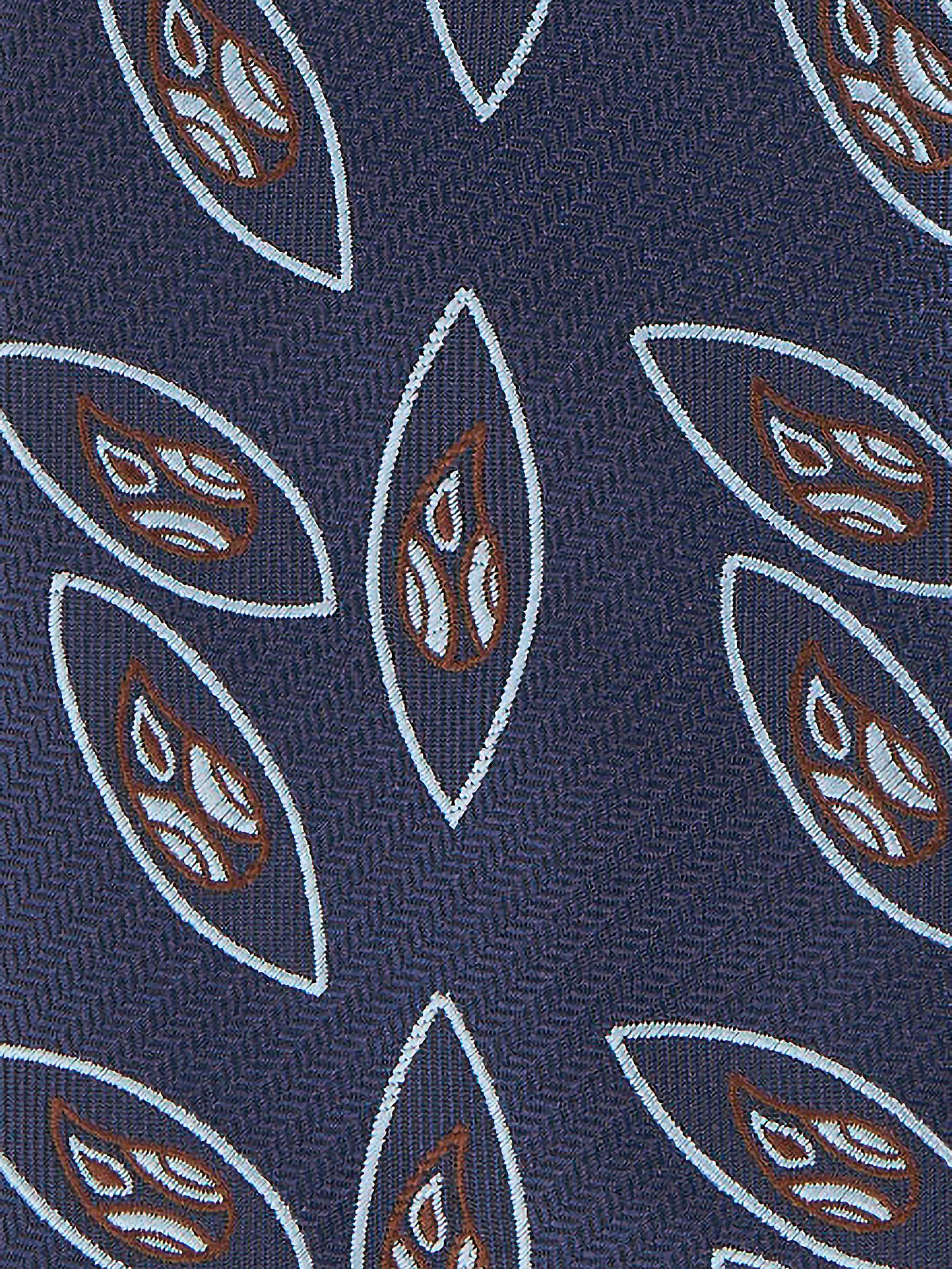 CORBATA MOTIVOS ABSTRACTOS MARINO