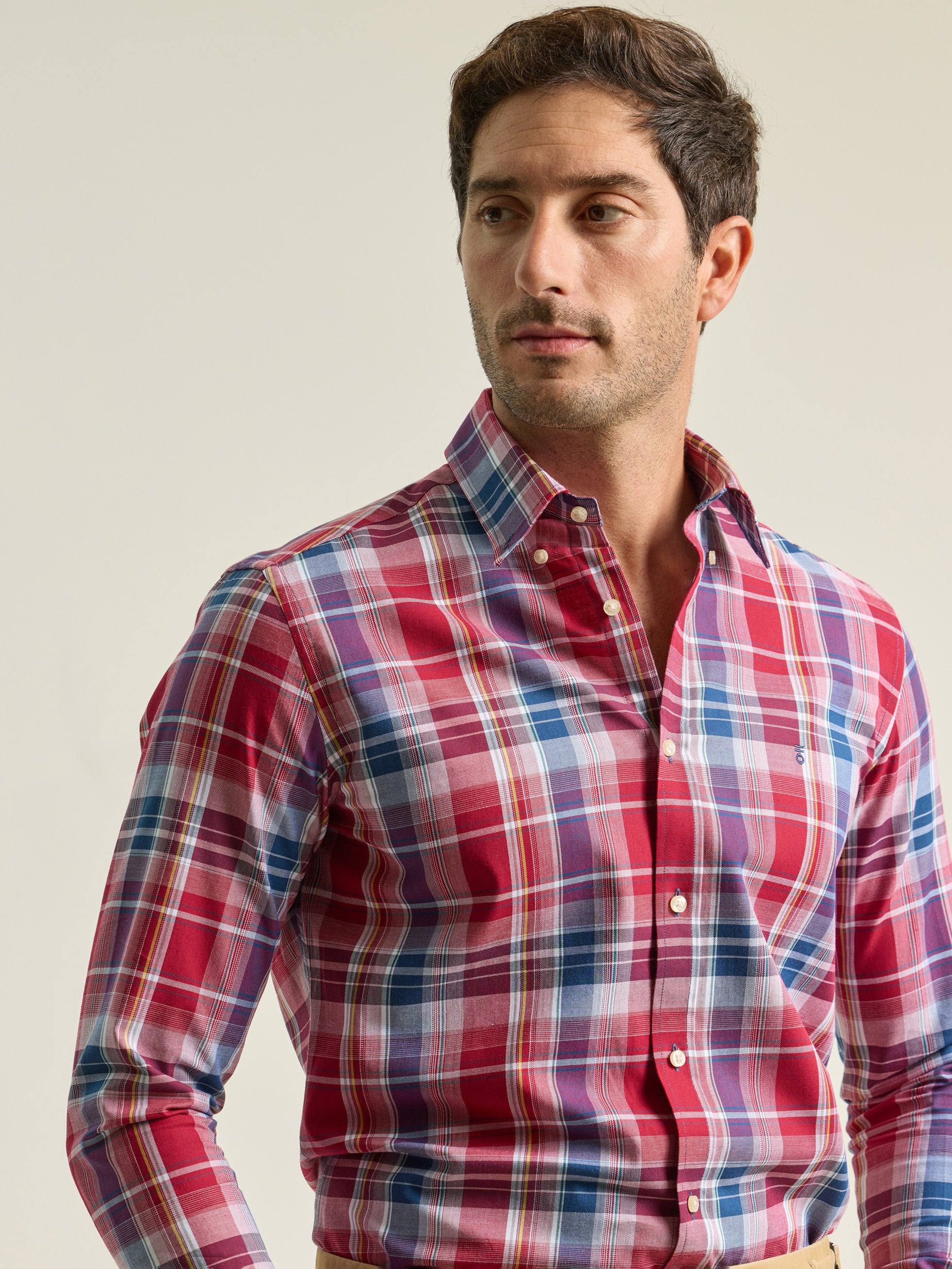 BOUGAINVILLEA CASUAL TARTAN SHIRT