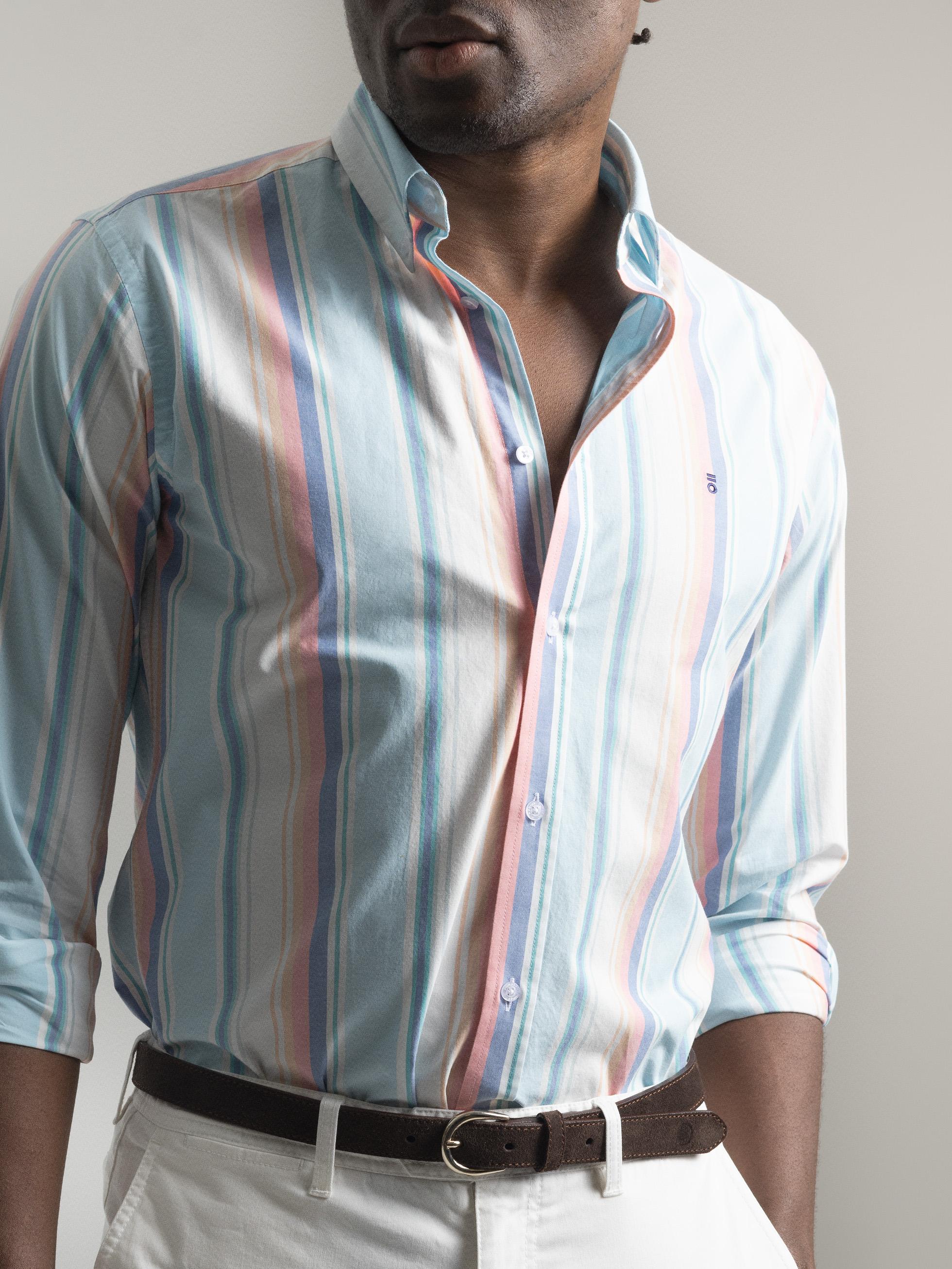 CAMISA MULTI RAYAS - 4